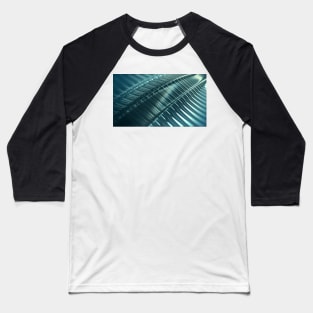 Metal Techno Surface Baseball T-Shirt